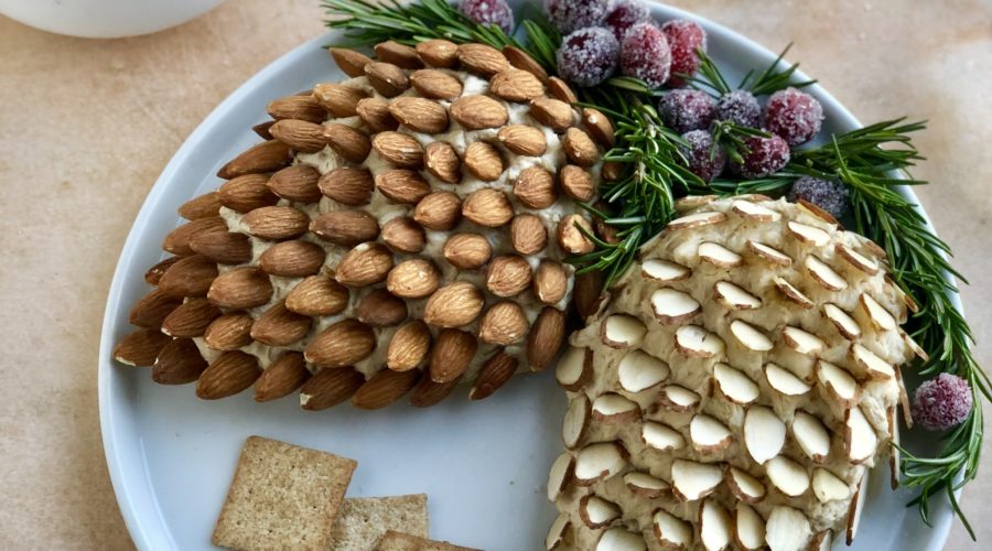 Pinecone cheese ball