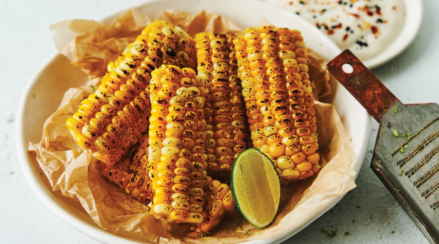 Corn Ribs and Tofu recipe from Tomo restaurant in Seattle