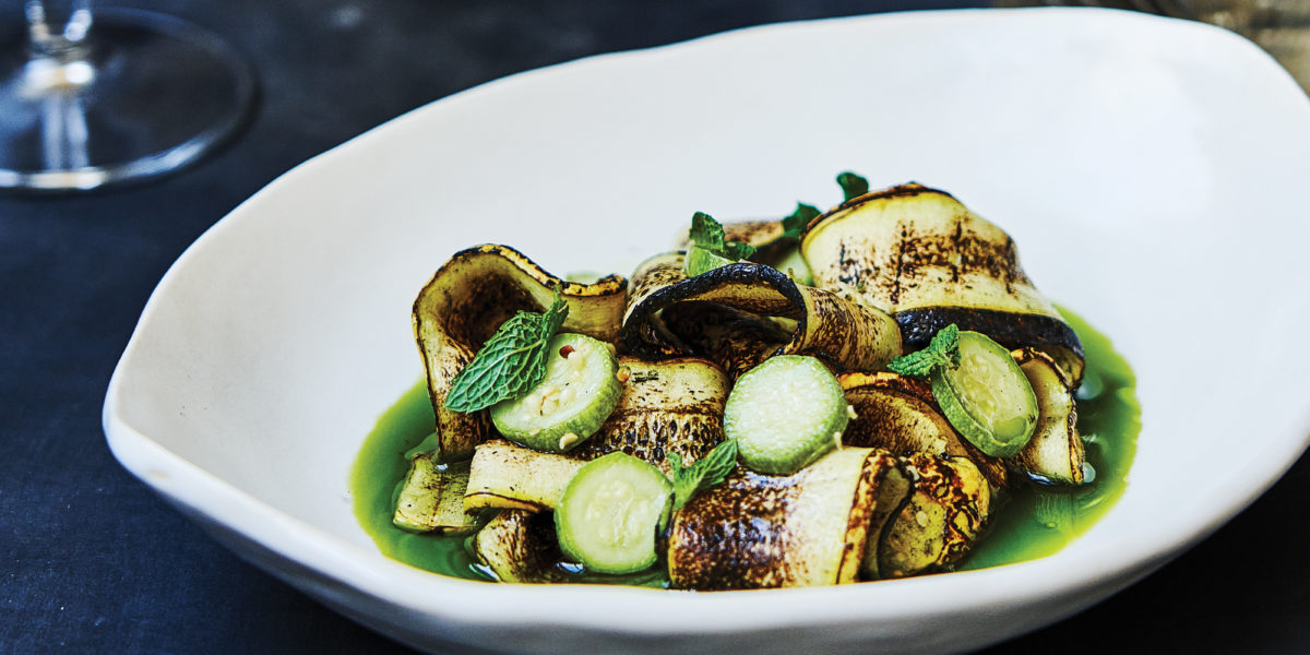 Squash Two Ways: Hemp and Arugula Recipe - Sunset Magazine