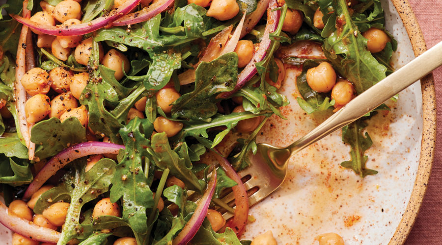 Smoky Chickpeas with Greens