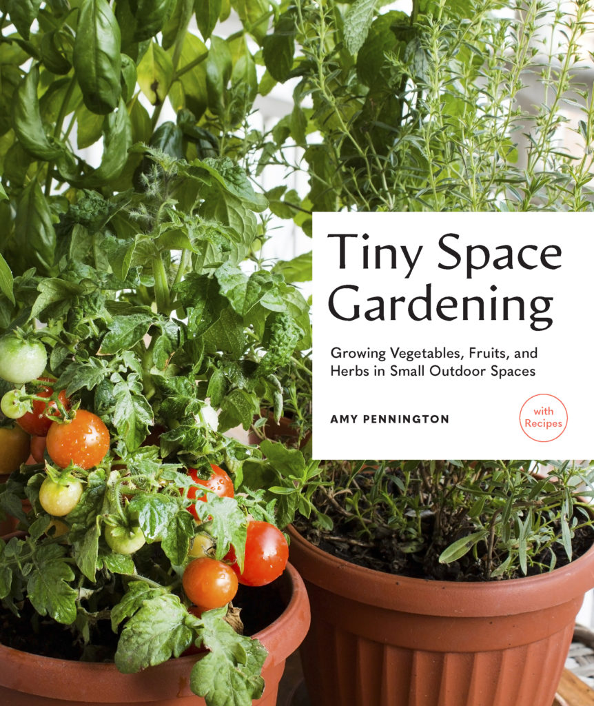 Tiny Space Gardening: Growing Vegetables, Fruits, and Herbs in Small Outdoor Spaces (with Recipes) by Amy Pennington