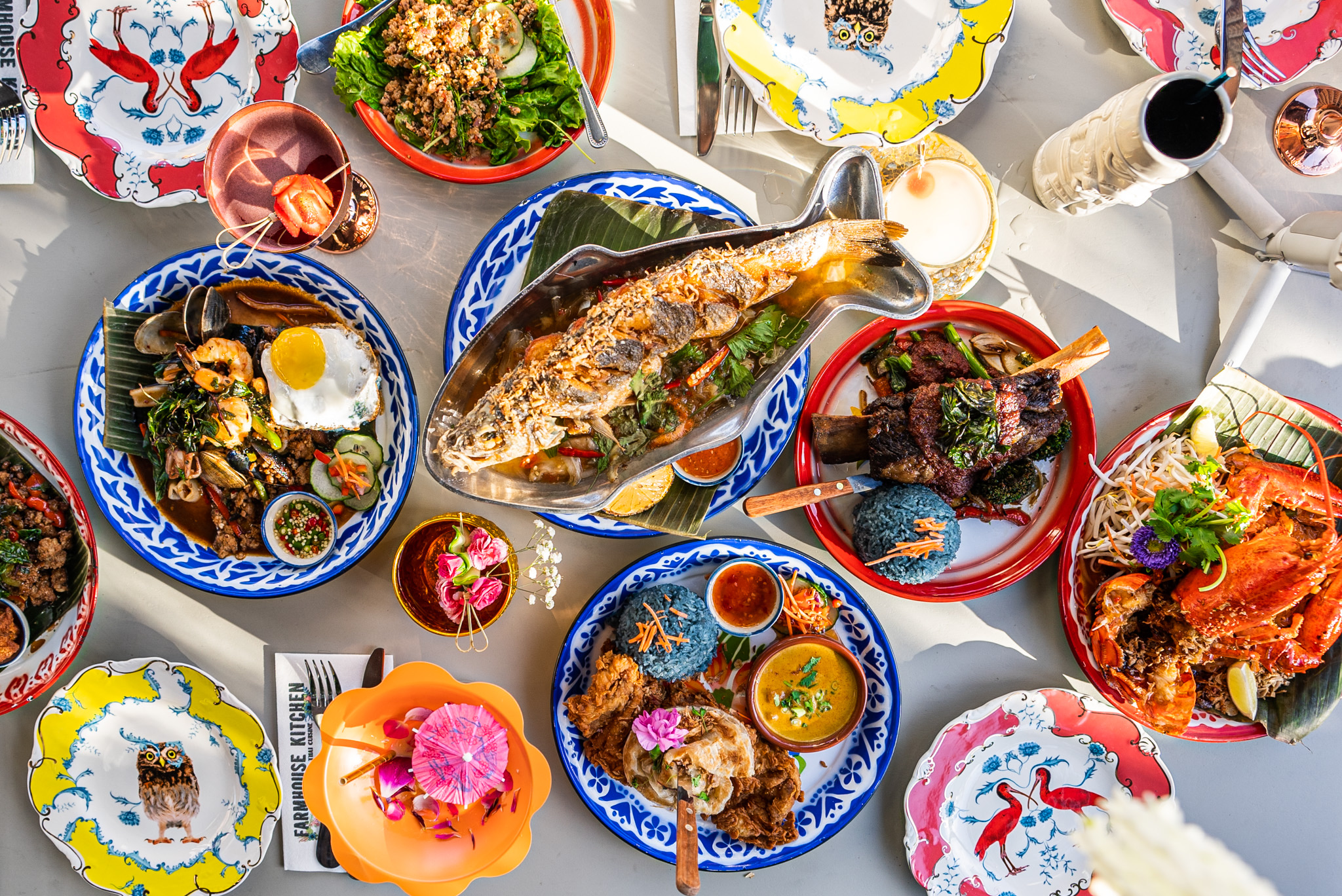 variety-of-dishes-at-farmhouse