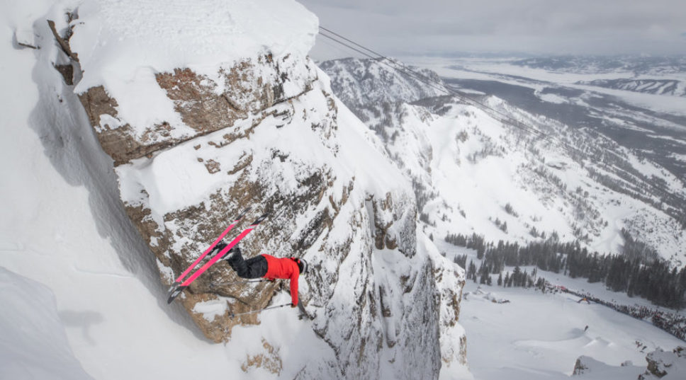 Veronica Paulsen Becomes the First Woman to Land a Backflip into an Iconic Rocky Mountain Chute