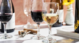 Sunset Wine Club wine glasses