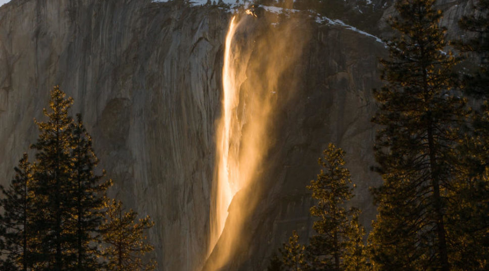 Rare Firefall Returns to Yosemite for Just a Few Weeks