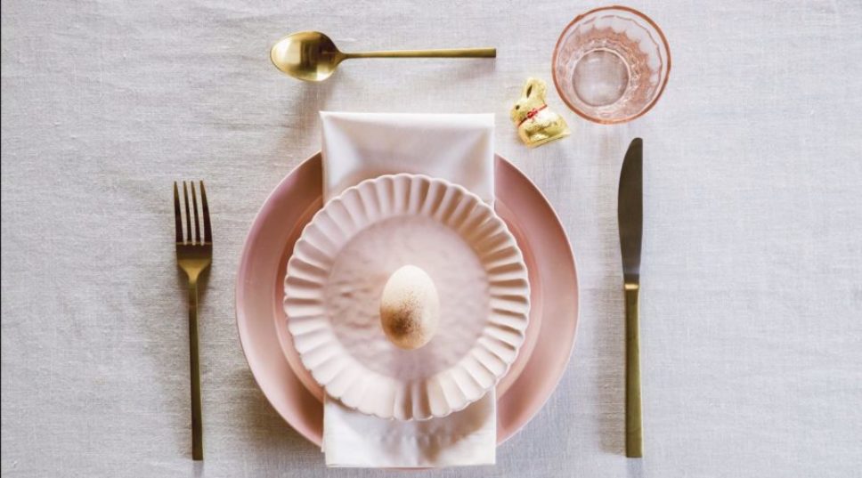 3 Ideas for a Modern Easter Table Setting