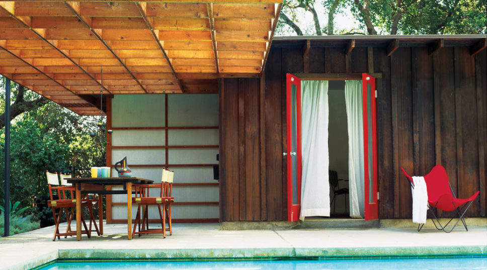 It Used to Be a Horse Shed—Now It's a Stylish Pool House and Guest Suite