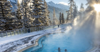 Soothing Hot Springs in Banff