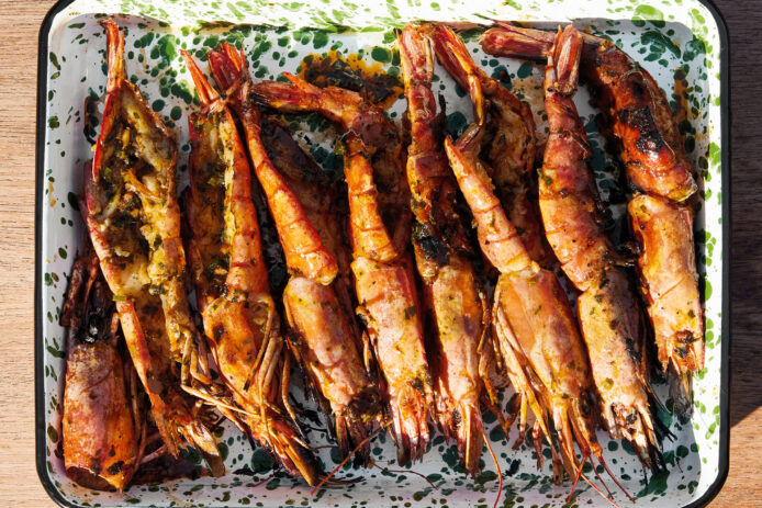 Grilled Prawns