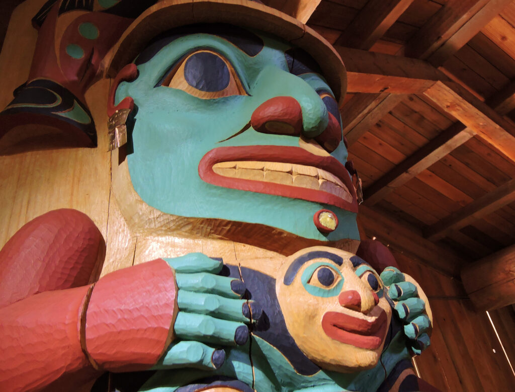 Alaska Native Heritage Center Carving