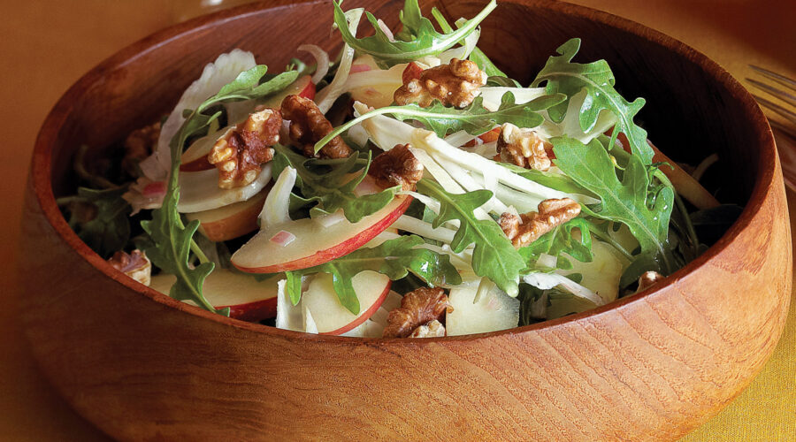 Apple-Fennel Salad with Walnuts