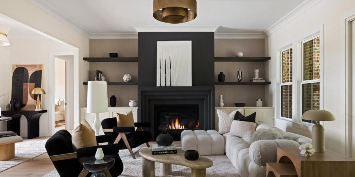 Art Deco Inspired Living Room by Rachel Brown