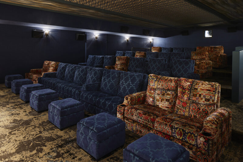 The Aster Member's Club & Hotel Cinema Room