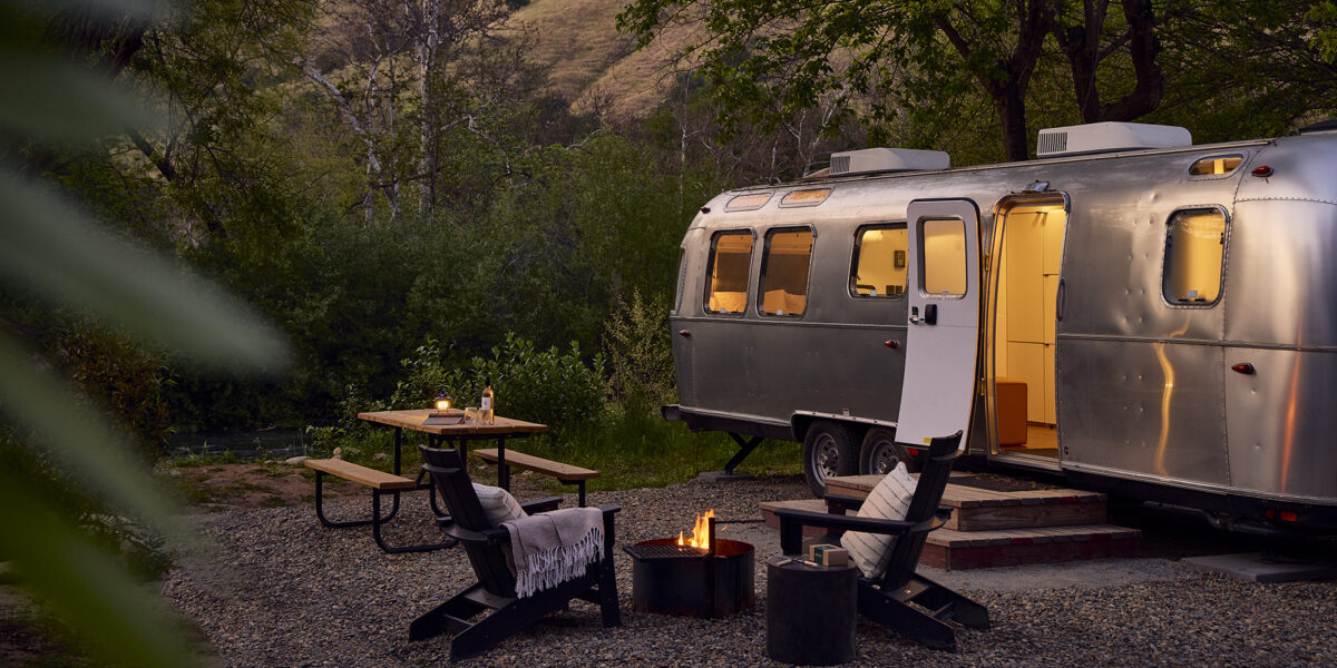 Autocamp Sequoia Airstream Exterior