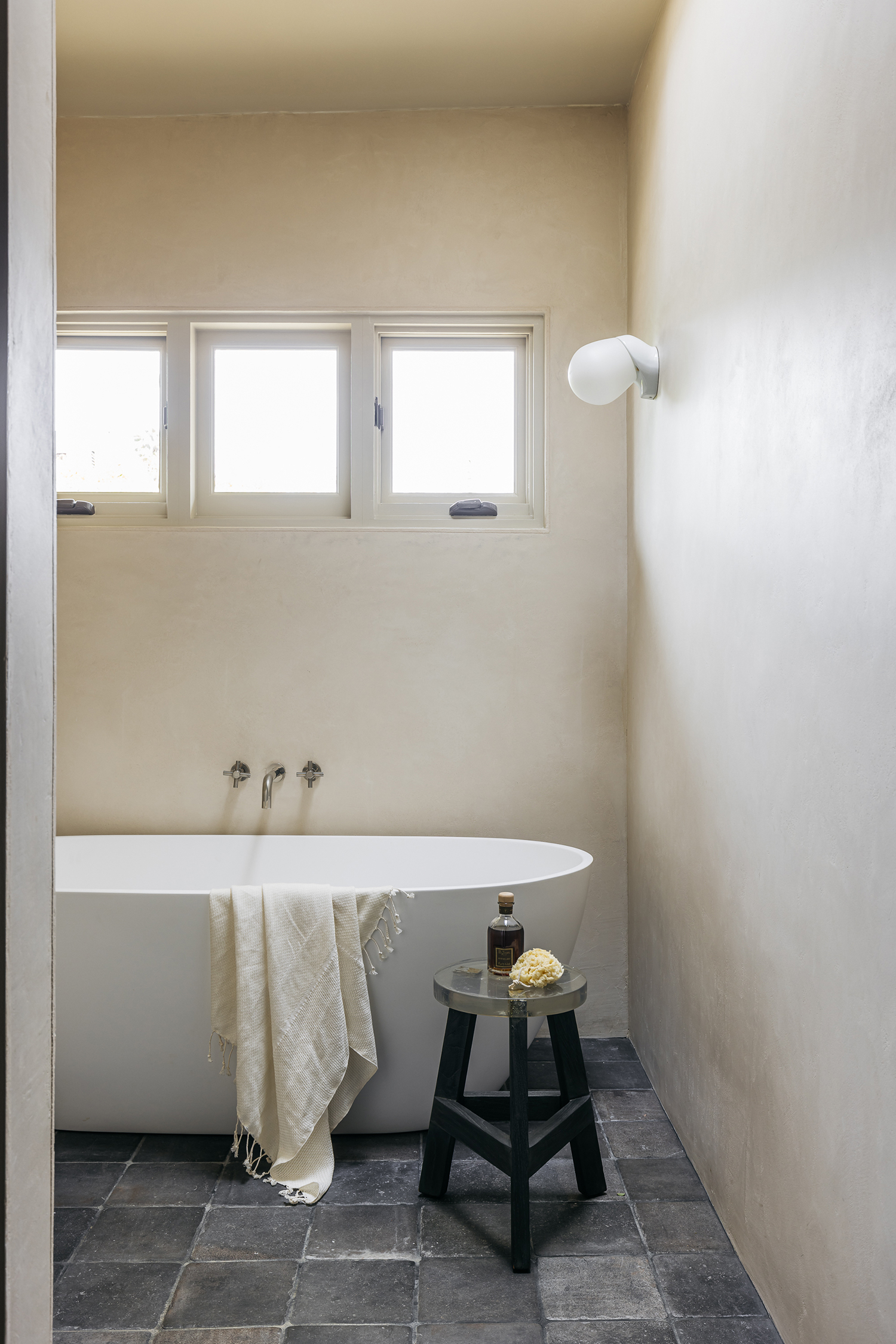 Bathroom in Los Feliz Craftsman by Ome Dezin