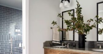 Bathroom Makeover in San Mateo Bathroom by Melinda Mandell