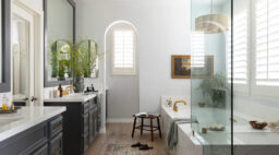 Tub in Bathroom by JKB Design