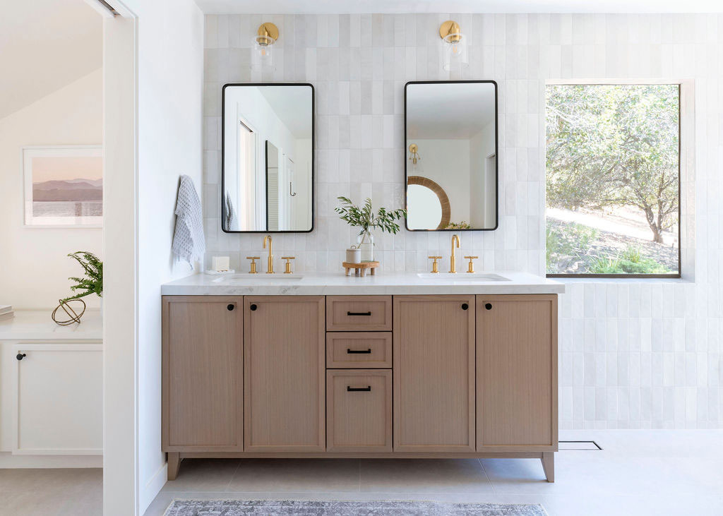 Bathroom Vanity Designed by Gina Caulkin