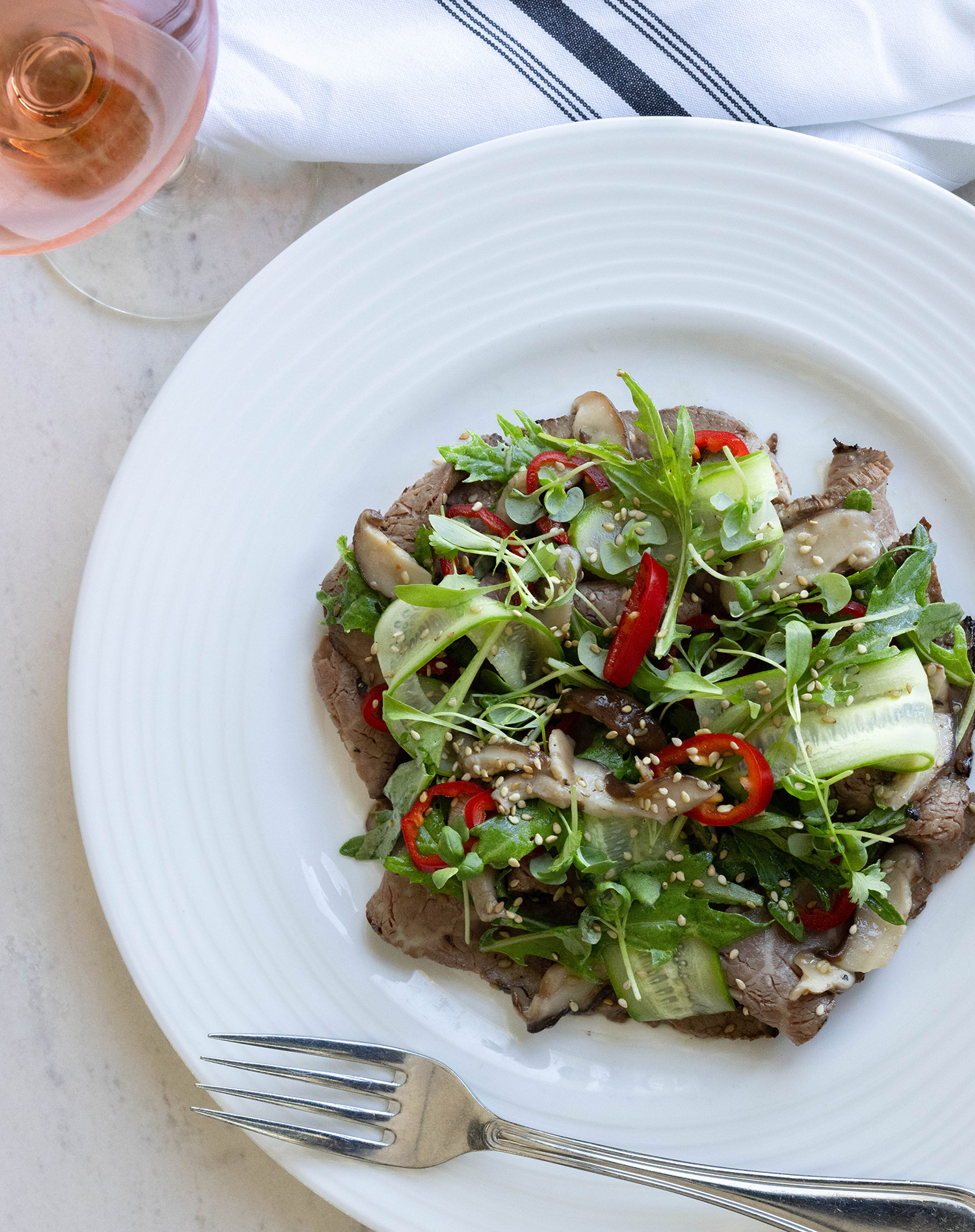 Beef Dish Plating Silverado Resort