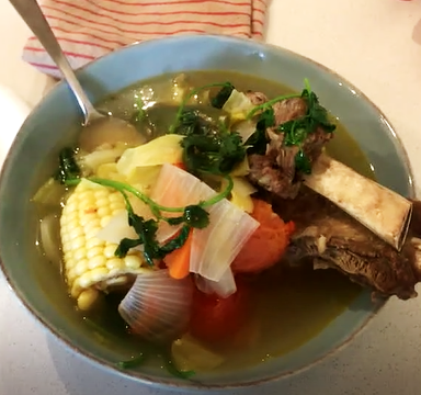 Suzanne Tracht’s Rustic Beef and Vegetable Soup