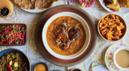 Besharam Food and Drink Overhead Shot