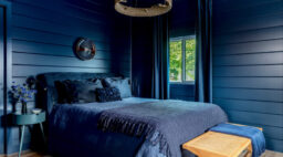 Blue Bedroom in Santa Cruz Bungalow by Christie Tyreus