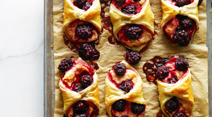 Boysenberry Danishes