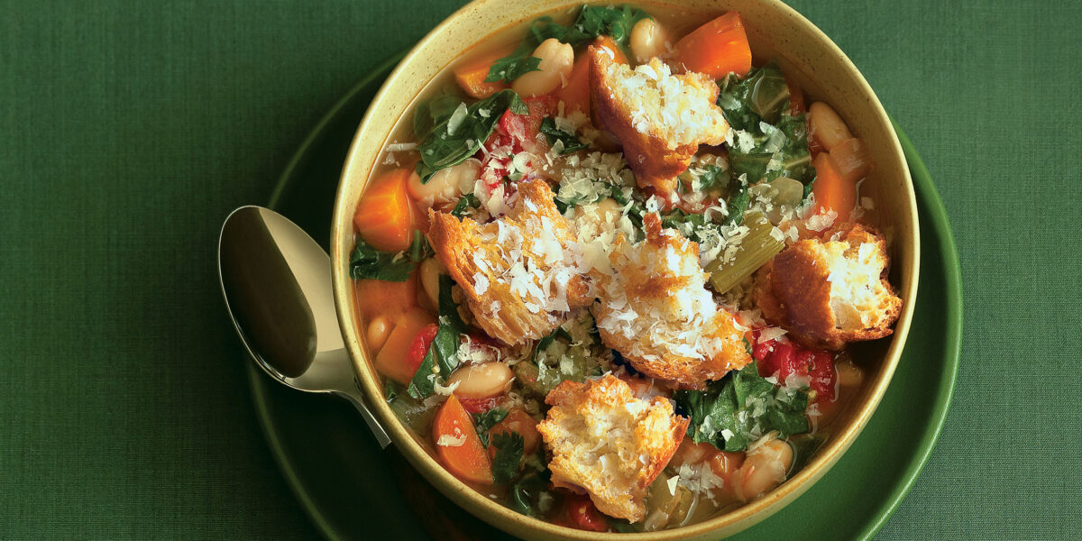 Toasted Bread, Bean, and Vegetable Soup Recipe – Sunset Magazine