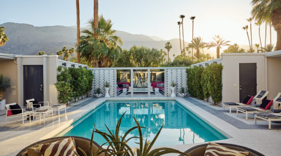 Inside Martyn Lawrence Bullard's Ultra Glamorous Palm Springs Oasis