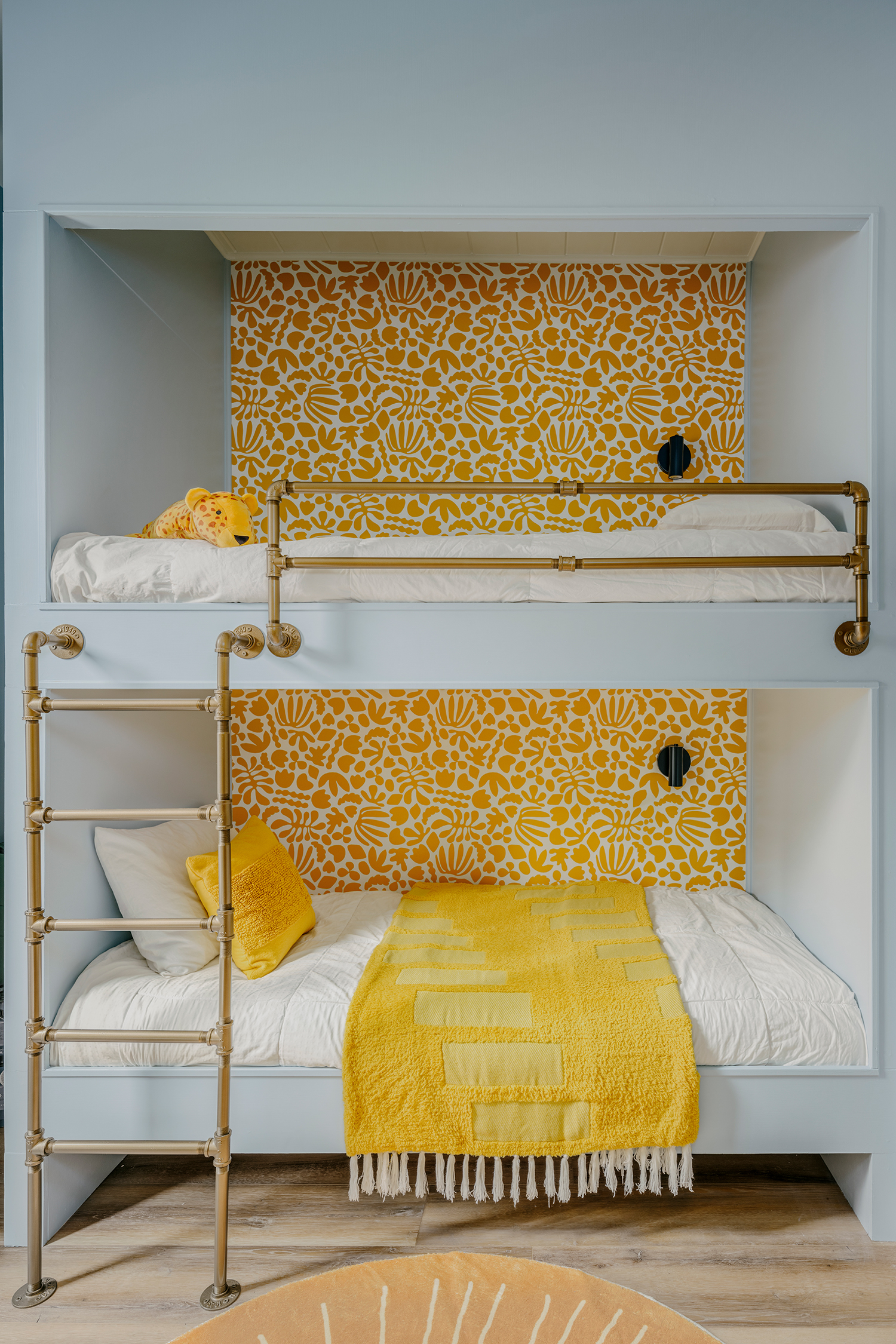 Bunk Beds in Santa Cruz Bungalow by Christie Tyreus