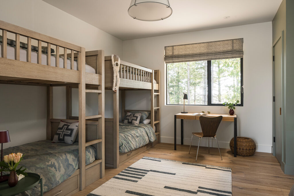 Bunk Room in Sonoma House by Lucy McLintic