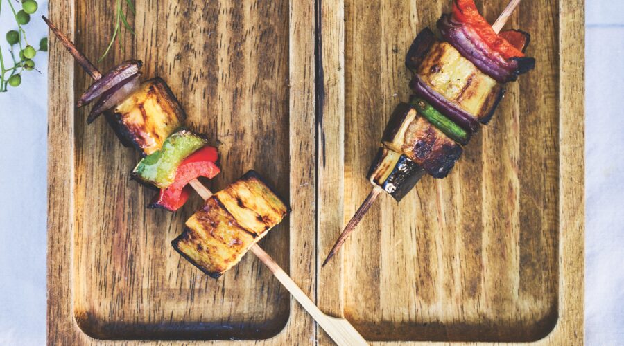 Eggplant Skewers