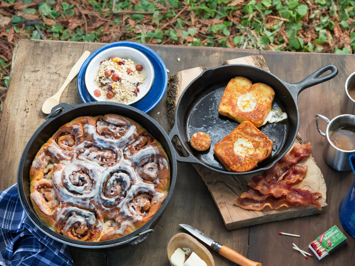 Dutch oven cooking at Louisiana State Parks