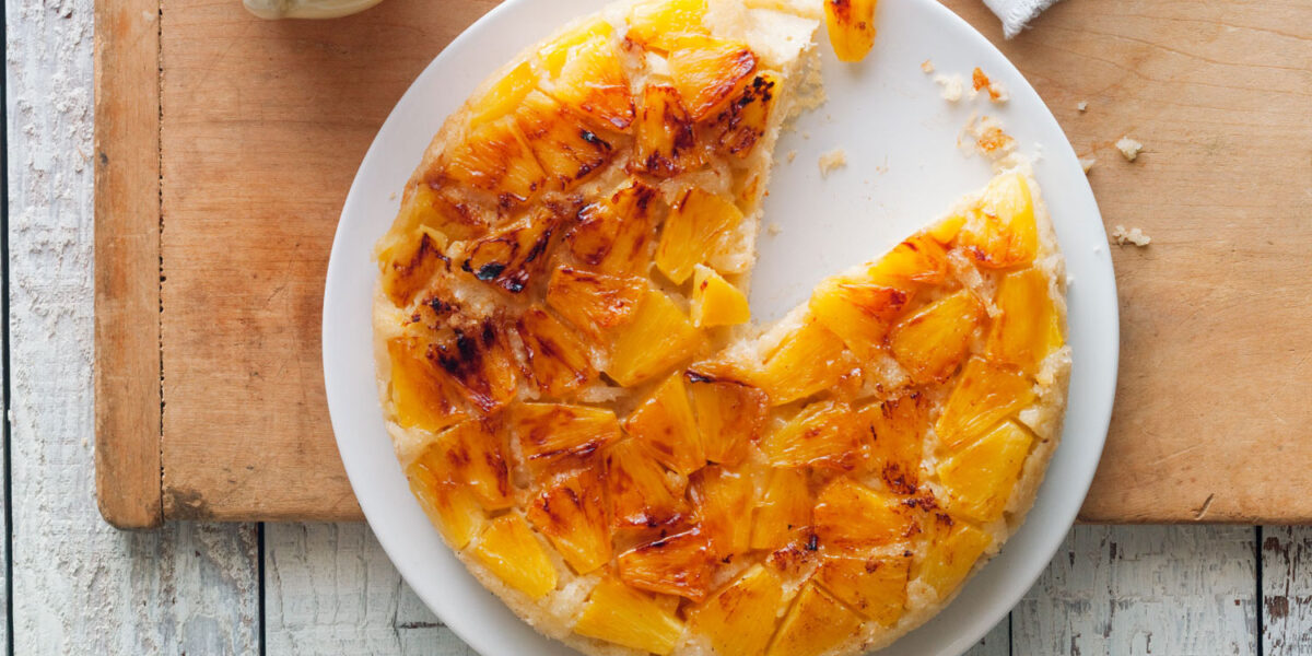 Coconut and Fresh Pineapple Upside-Down Cake Recipe – Sunset Magazine
