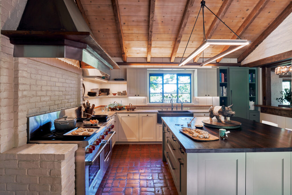 Carmel California Ranch Kitchen