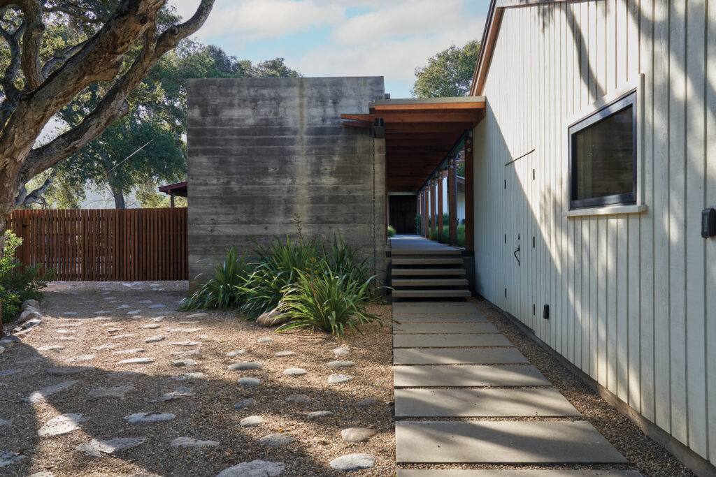 Carmel California Ranch Walkway