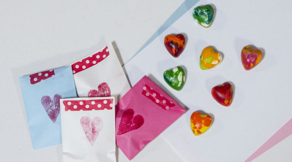 How to Make Recycled Crayon Valentines