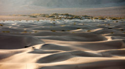 The Mesquite Flat sand dunes in Death Valley National Park, great place for thanksgiving getaways