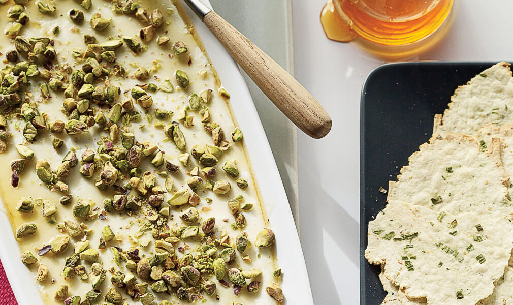 ChÃ¨vre with Pistachios and Honey Recipe – Sunset Magazine