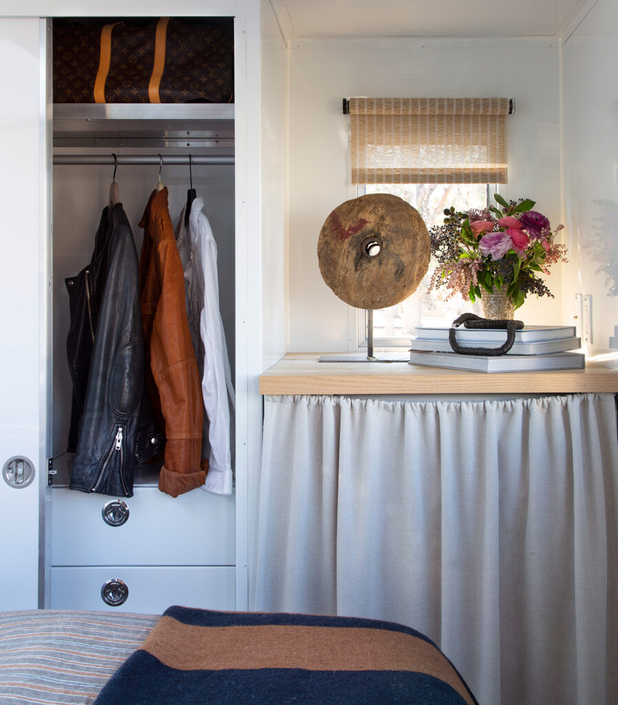 Closet Living Vehicle Trailer by Emerson Bailey