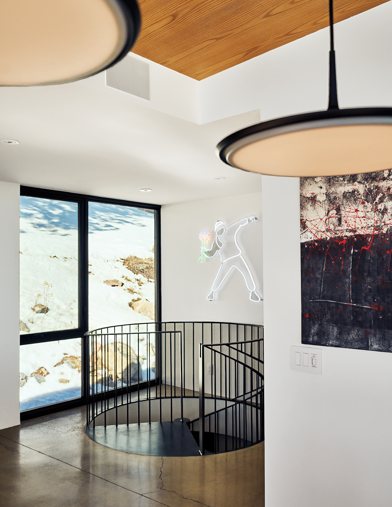 Colorado Modern House Artwork