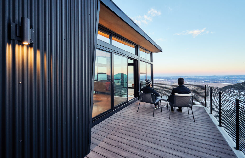 Colorado Modern House Deck