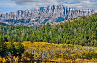 Colorado Rockies Ranch Landscape