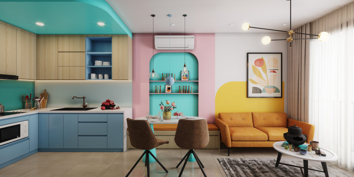 Colorful Modern Apartment
