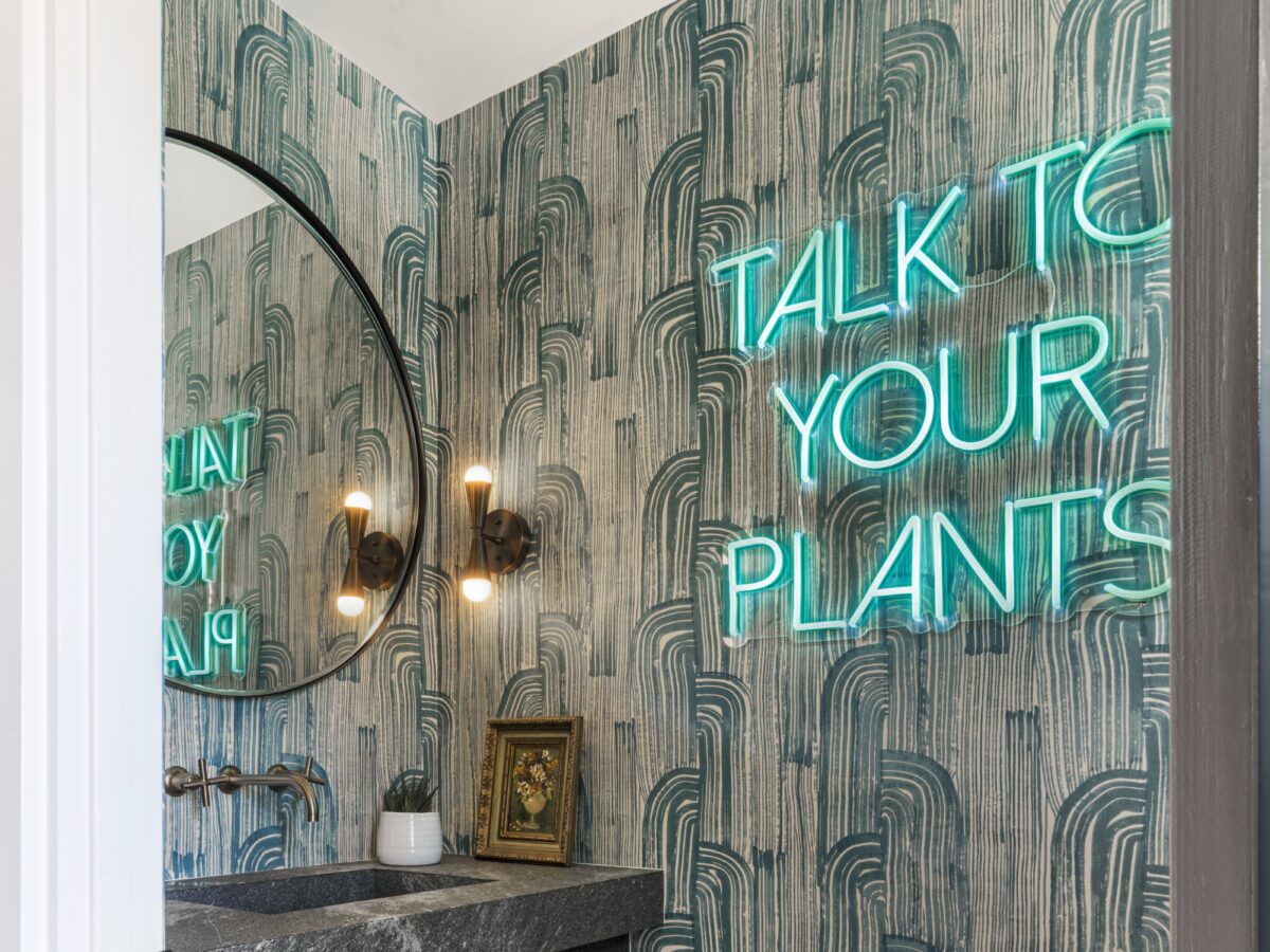 Talk to Your Plants Neon Sign