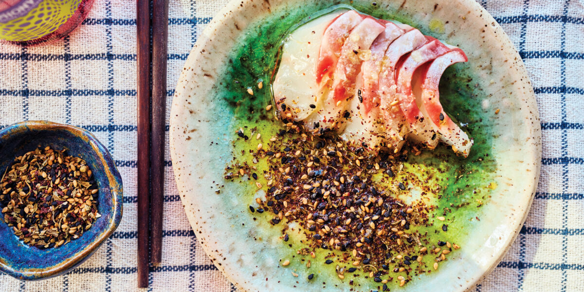 Striped Bass Crudo Recipe Sunset Magazine