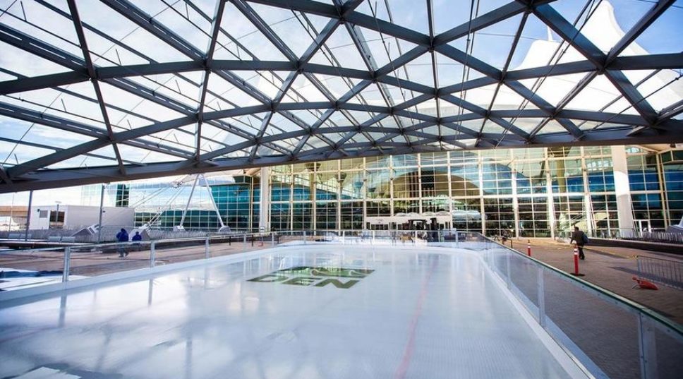 Denver Airport’s Pop-up Ice Rink Is Perfect for Holiday Layovers