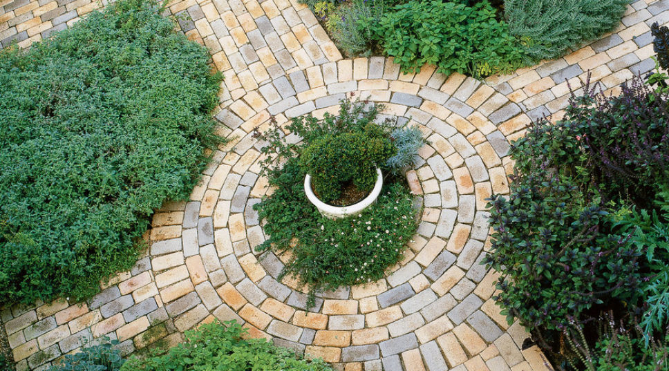 Create the feeling of an old-world potager