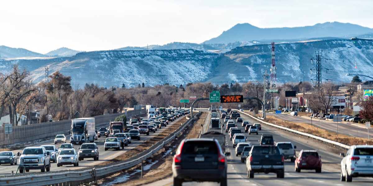 Denver Traffic Thanksgiving