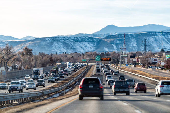 Denver Traffic Thanksgiving
